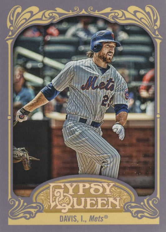 2012 Topps Gypsy Queen Ike Davis  # 118 New York Mets