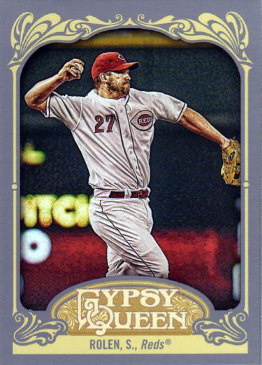 2012 Topps Gypsy Queen Scott Rolen  # 129 Cincinnati Reds
