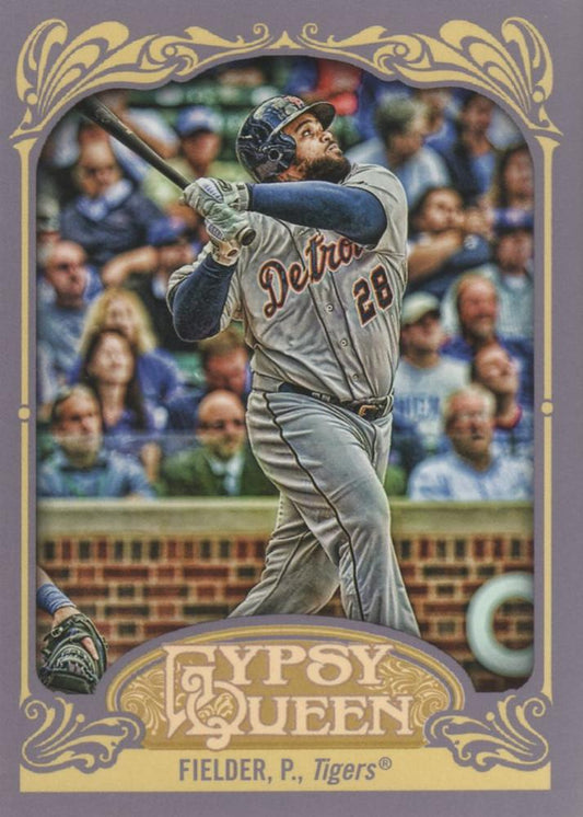 2012 Topps Gypsy Queen Prince Fielder  # 160 Detroit Tigers