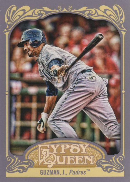 2012 Topps Gypsy Queen Jesus Guzman # 216 San Diego Padres