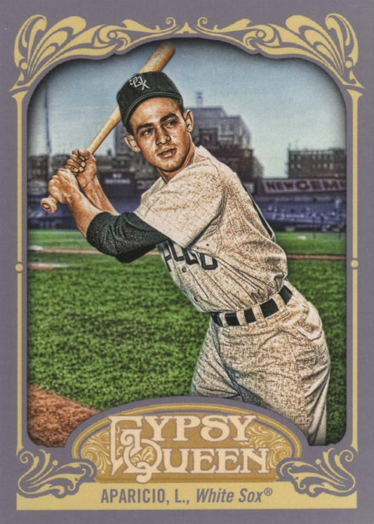 2012 Topps Gypsy Queen Luis Aparicio  # 224 Chicago White Sox