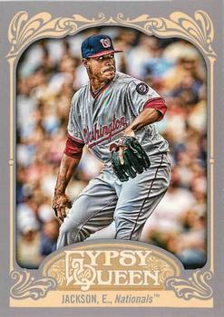 2012 Topps Gypsy Queen Edwin Jackson  # 56 Washington Nationals