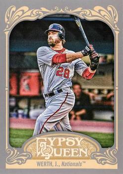 2012 Topps Gypsy Queen Jayson Werth  # 87 Washington Nationals