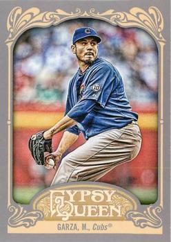 2012 Topps Gypsy Queen Matt Garza  # 94 Chicago Cubs