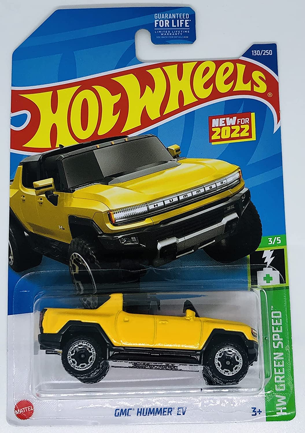 Hot Wheels GMC Hummer EV HW Green Speed 3/5 130/250 - Assorted