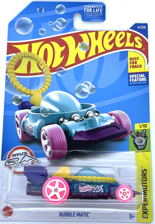 Hot Wheels Bubble Matic Experimotors 1/10 4/250 - Assorted