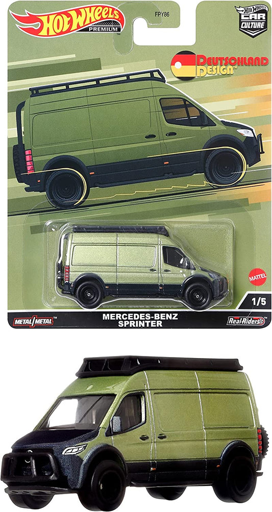 Hot Wheels Premium Car Culture Mercedes-Benz Sprinter 1/5