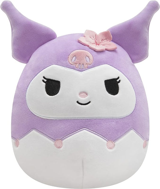 Squishmallows Kuromi with Purple Hood 8" Sanrio Collection Stuffed Plush - walk-of-famesports