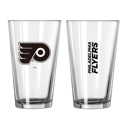 NHL Teams 16 oz Pint Glass - Assorted Team & Style Choose your