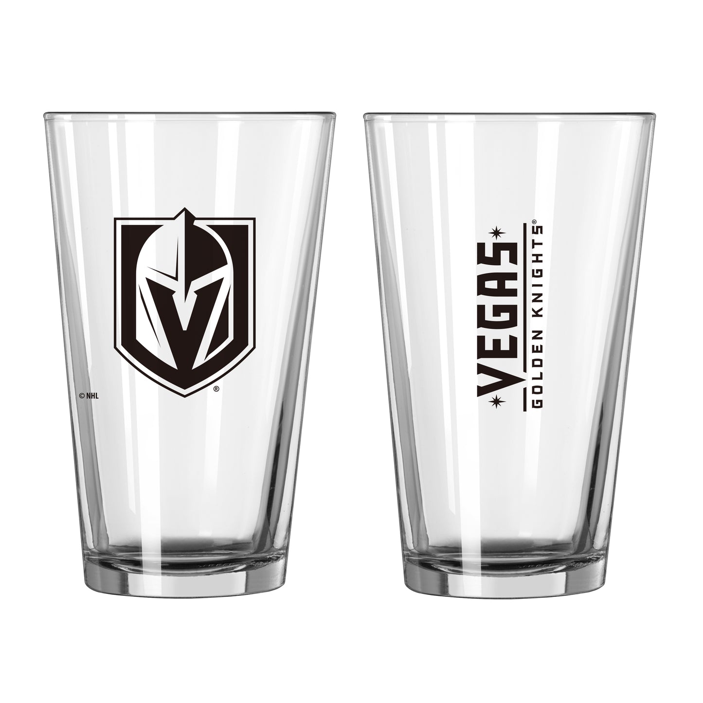 NHL Teams 16 oz Pint Glass - Assorted Team & Style Choose your