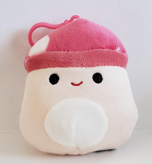 Squishmallows Malcolm the Mushroom 3.5" Stuffed Plush Clip - walk-of-famesports