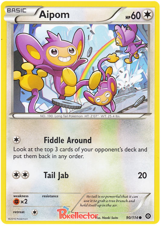 XY Steam Siege 090  Aipom