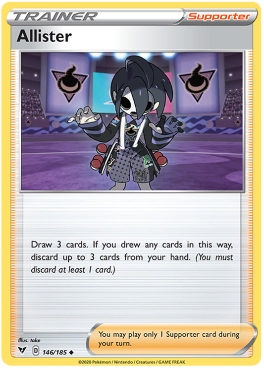Sword and Shield Vivid Voltage 146  Allister