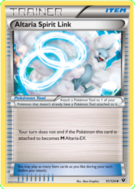 XY Fates Collide 091  Altaria Spirit Link