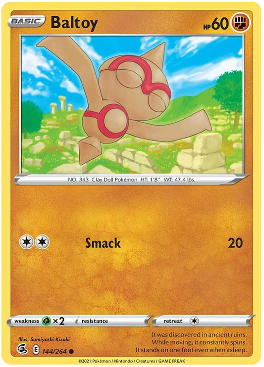 Sword and Shield Fusion Strike 144  Baltoy