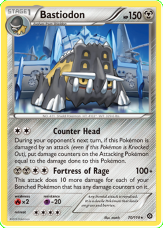 XY Steam Siege 070  Bastiodon