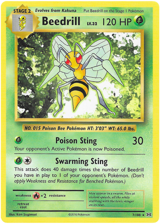 XY Evolutions 007  Beedrill