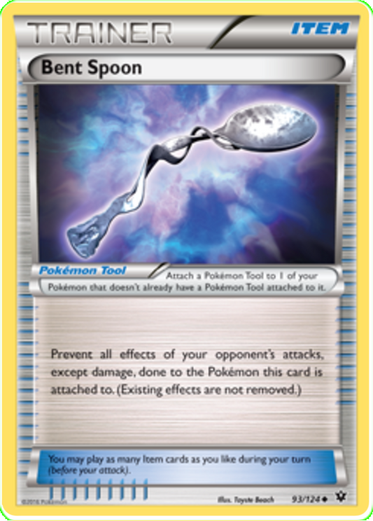 XY Fates Collide 093  Bent Spoon