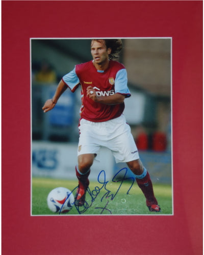 Patrik Berger Matted Signed Autographed 8x10
