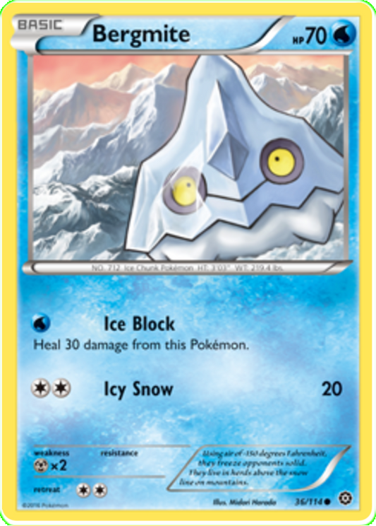 XY Steam Siege 036  Bergmite