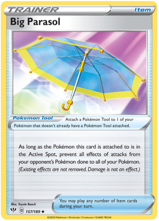 Sword and Shield Darkness Ablaze 157  Big Parasol