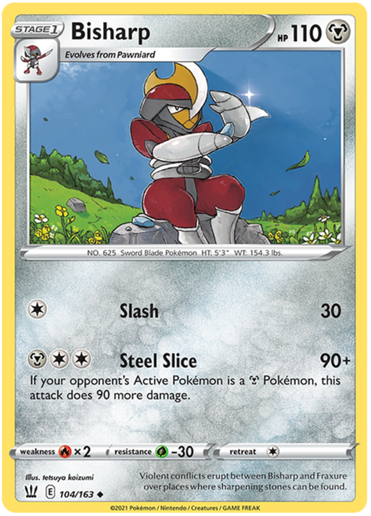 Sword and Shield Battle Styles 104  Bisharp