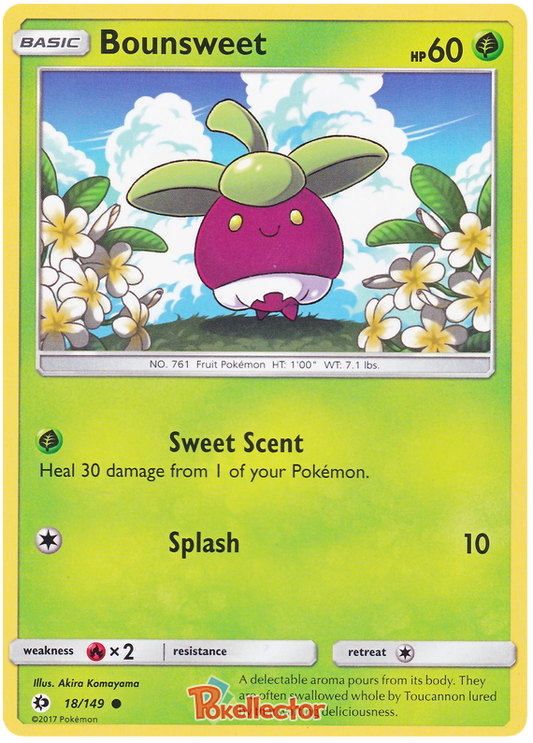 Sun and Moon Sun & Moon 018  Bounsweet