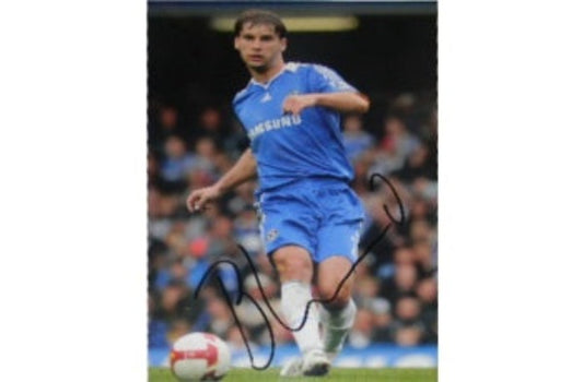 Branislav Ivanovic Matted Signed Autographed 8x10