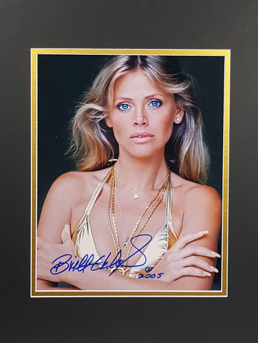 Britt Ekland Signed Autographed 8x10