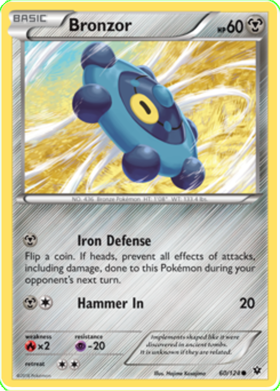 XY Fates Collide 060  Bronzor
