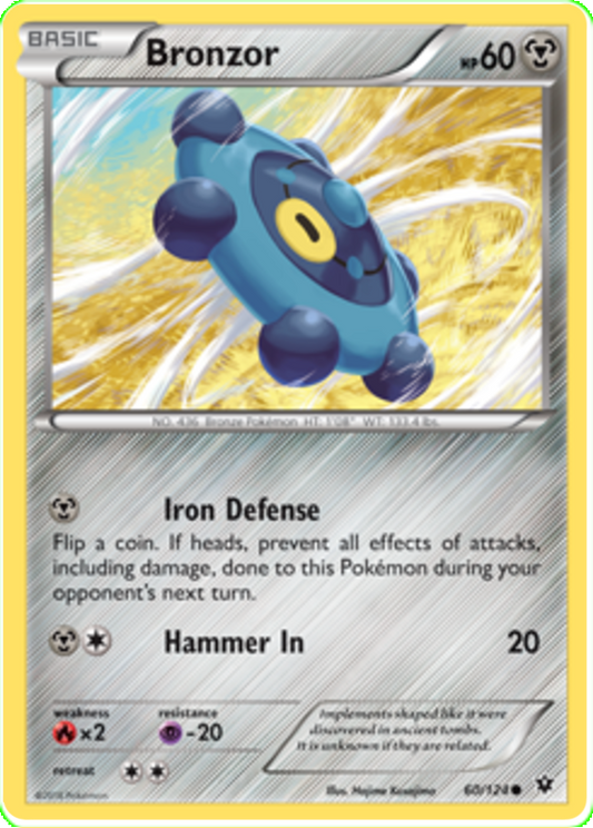 XY Fates Collide 060  Bronzor
