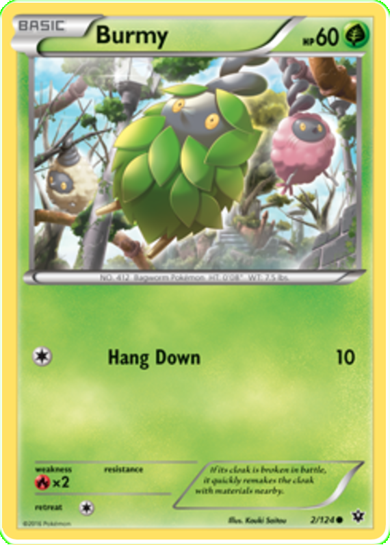 XY Fates Collide 002  Burmy