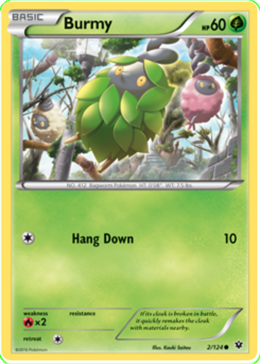 XY Fates Collide 002  Burmy