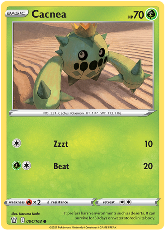 Sword and Shield Battle Styles 004  Cacnea