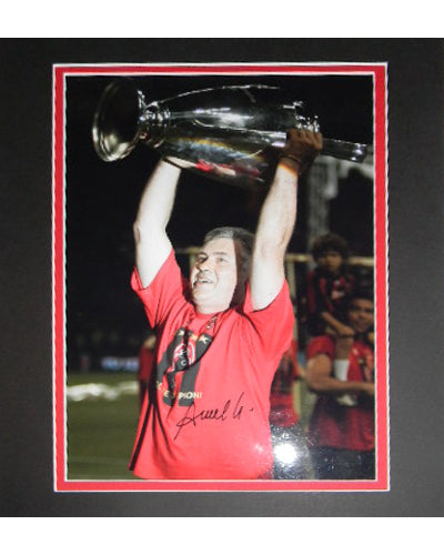 Carlo Ancelotti Signed Autographed 8x10
