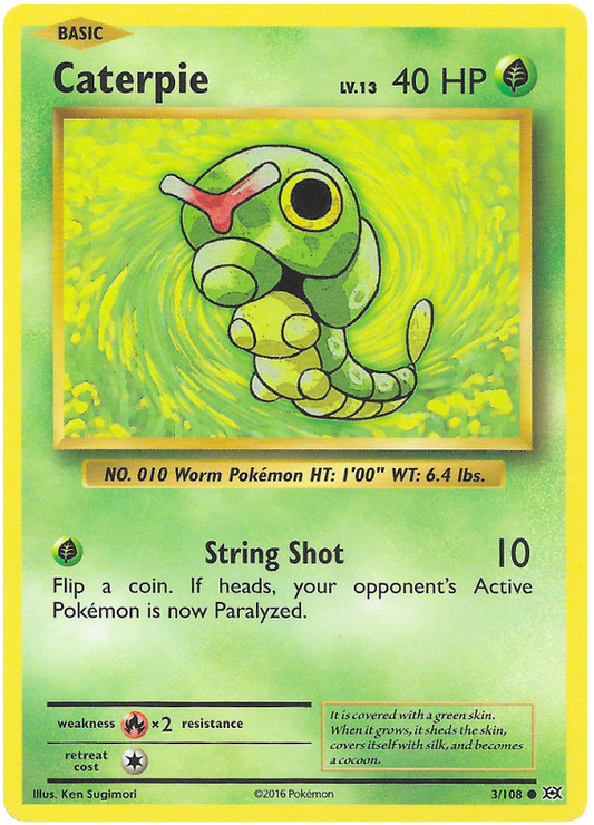 XY Evolutions 003  Caterpie