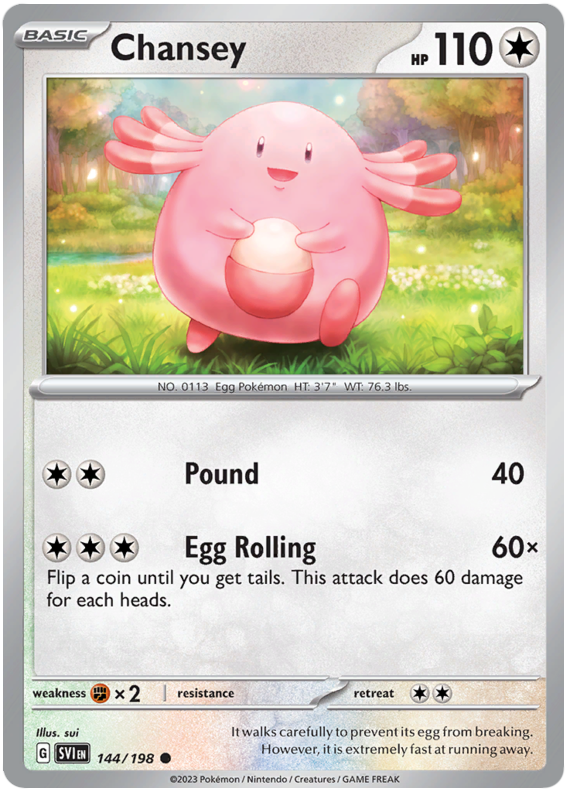 Scarlet and Violet Scarlet & Violet 144  Chansey
