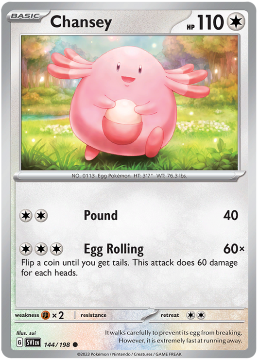 Scarlet and Violet Scarlet & Violet 144  Chansey