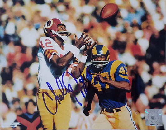 Charley Taylor Signed Autographed 8x10