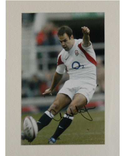 Charlie Hodgson Signed Autographed 8x10 Matted