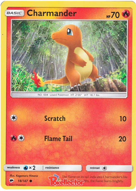 Sun and Moon Burning Shadows 018  Charmander