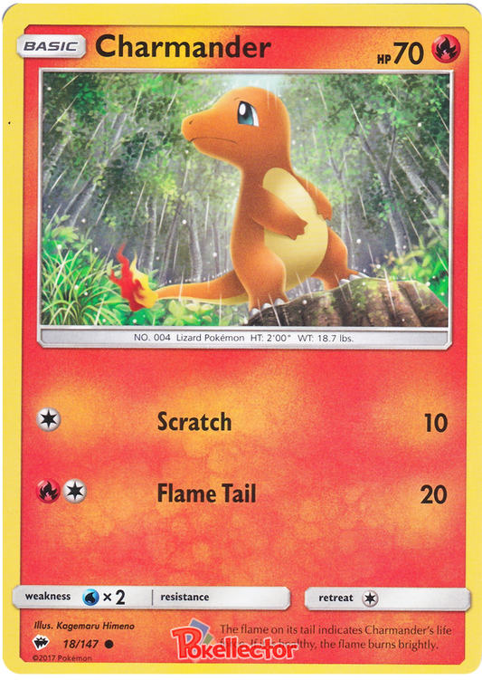 Sun and Moon Burning Shadows 018  Charmander