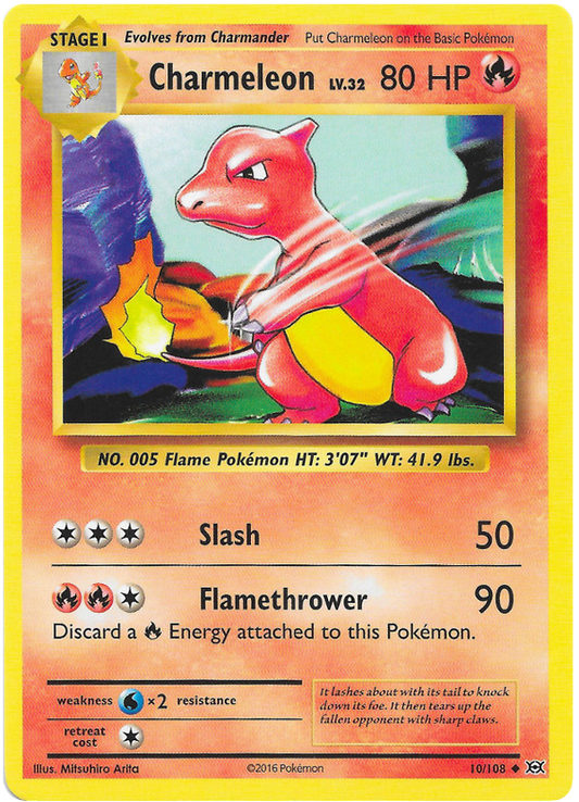 XY Evolutions 010  Charmeleon