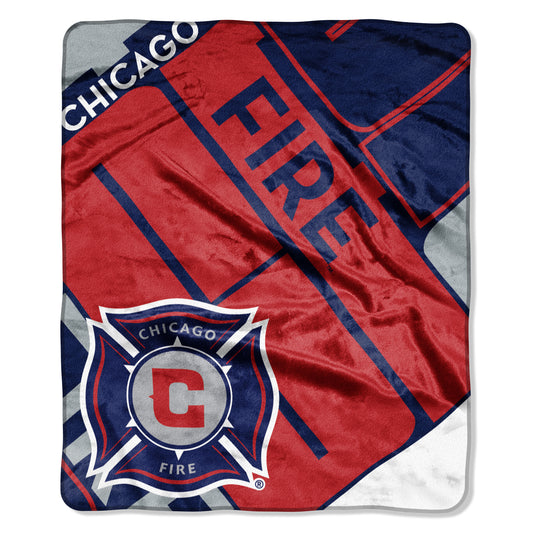 Chicago Fire Micro Raschel Throw Blanket 50" x 60" - walk-of-famesports