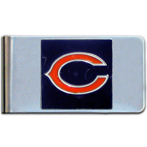 Chicago Bears Stainless Steel Money Clip