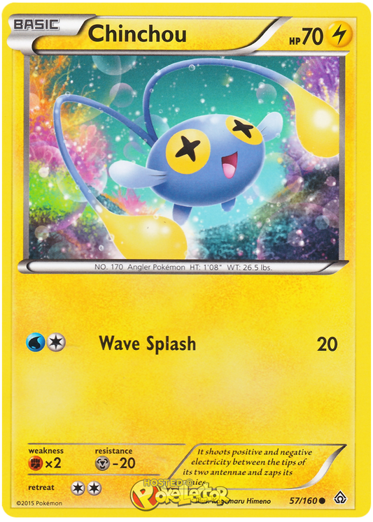 XY Primal Clash 057  Chinchou