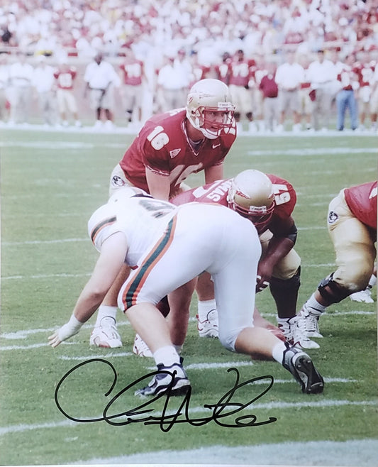 Chris Weinke Signed Autographed 8x10