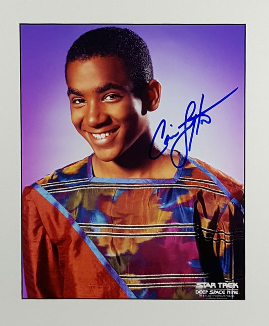 Cirroc Lofton Matted Signed Autographed 8x10