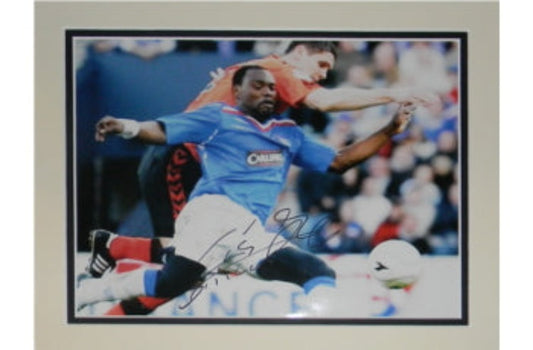Jean Claude Darcheville Matted Signed Autographed 8x10