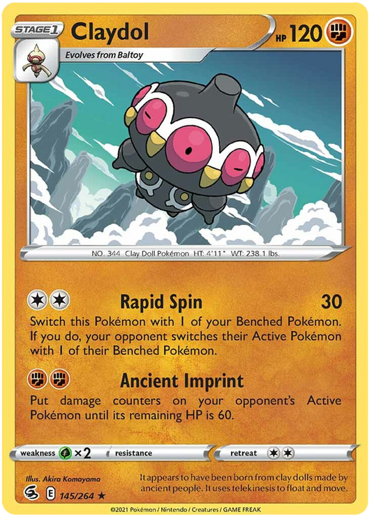 Sword and Shield Fusion Strike 145  Claydol